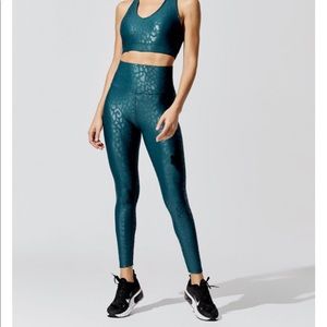 High Rise 7/8 Legging in Leopard Takara Shine